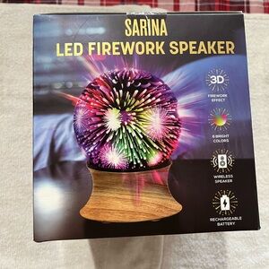 Sarina LED Firework Speaker - Multicolor